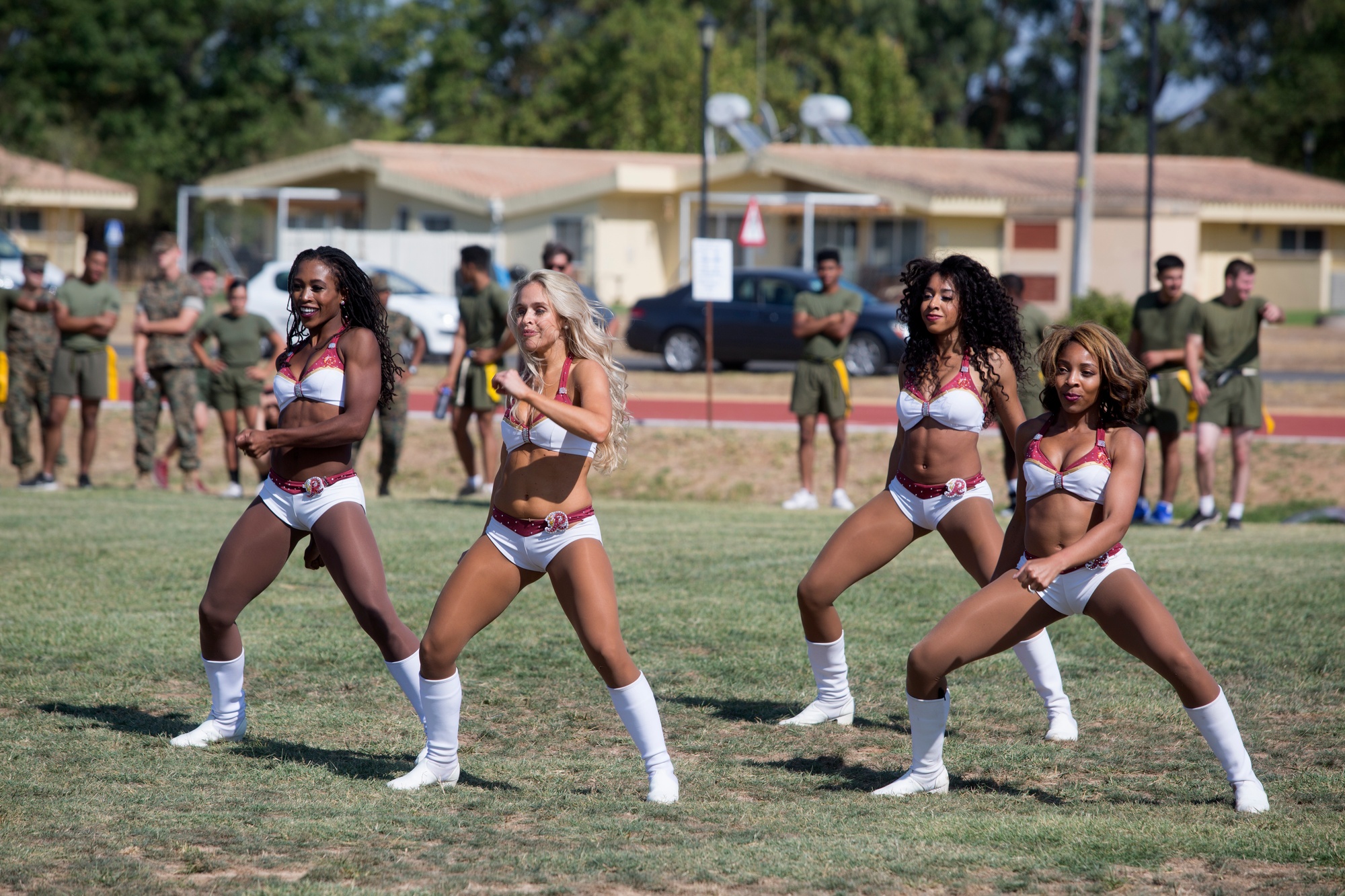 DVIDS - Images - Washington Redskins Cheerleaders and Players