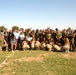 Washington Redskins Cheerleaders and Players visit with SPMAGTF-CR-AF Marines as Part of USO Tour