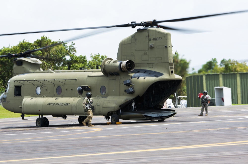 JTF - Leeward Islands operates from Martinique to support relief efforts on Dominica