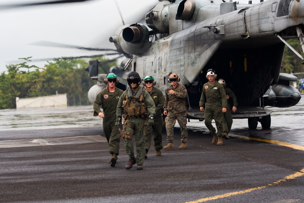 JTF - Leeward Islands operates from Martinique to support relief efforts on Dominica