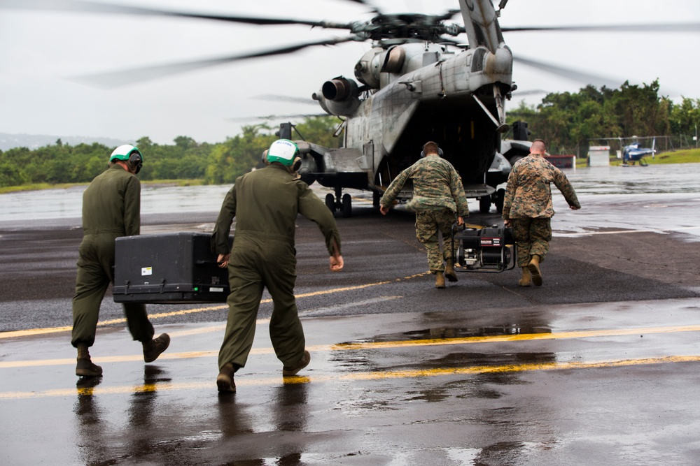 JTF - Leeward Islands operates from Martinique to support relief efforts on Dominica