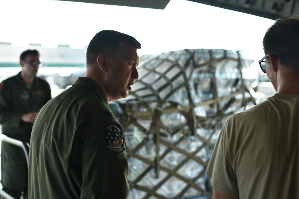 Loading Cargo on C-17 Globemaster III