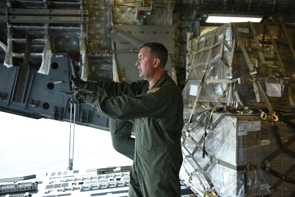 Loading Cargo on C-17 Globemaster III