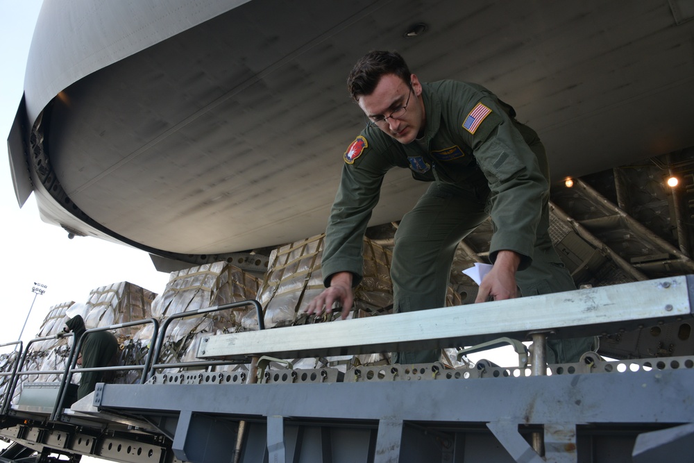 Loading Cargo on C-17 Globemaster III