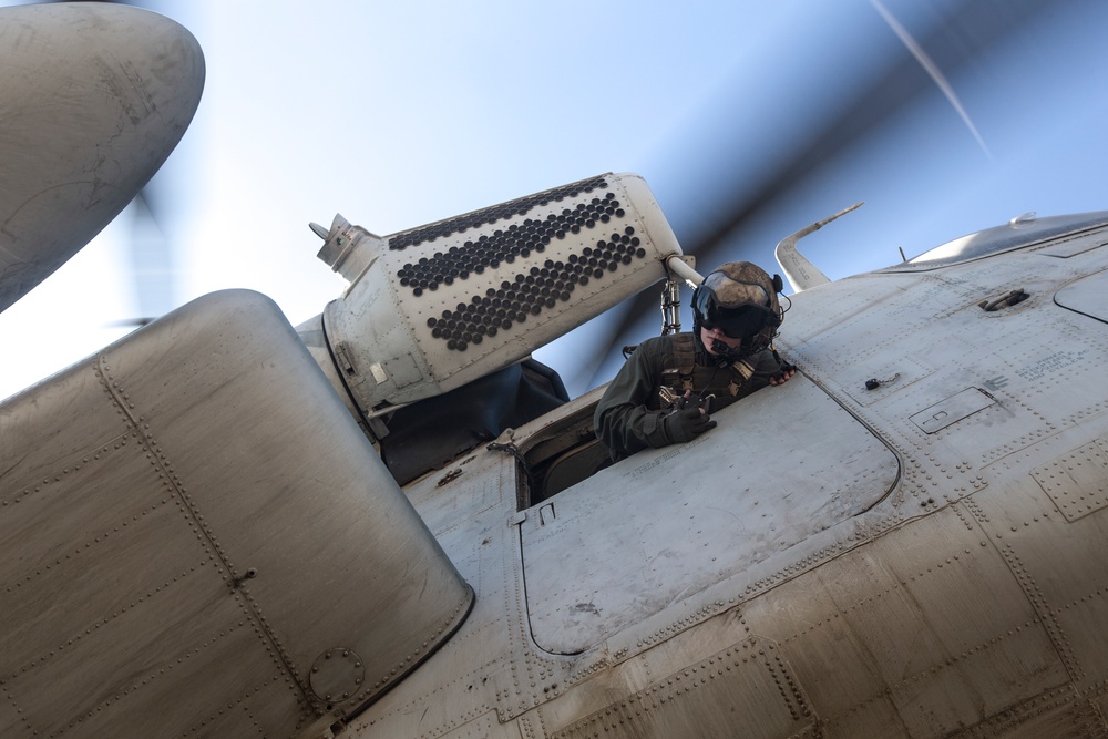 CH-53 External Lift Exercise