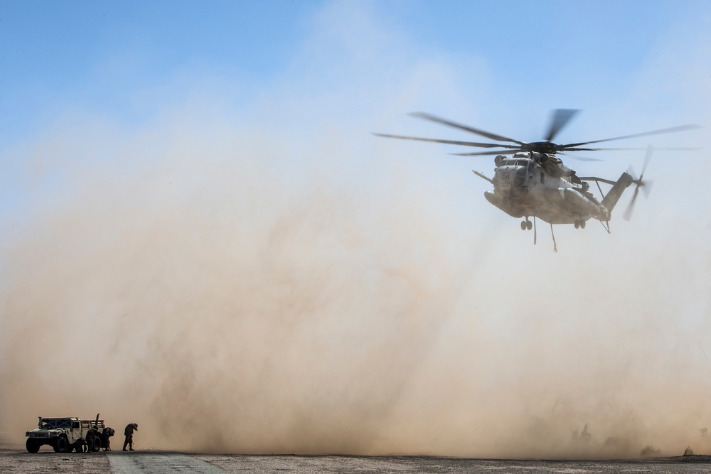 CH-53 External Lift Exercise