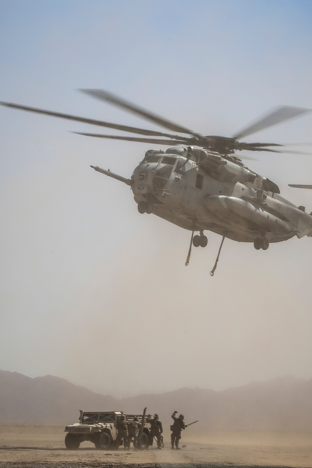 CH-53 External Lift Exercise