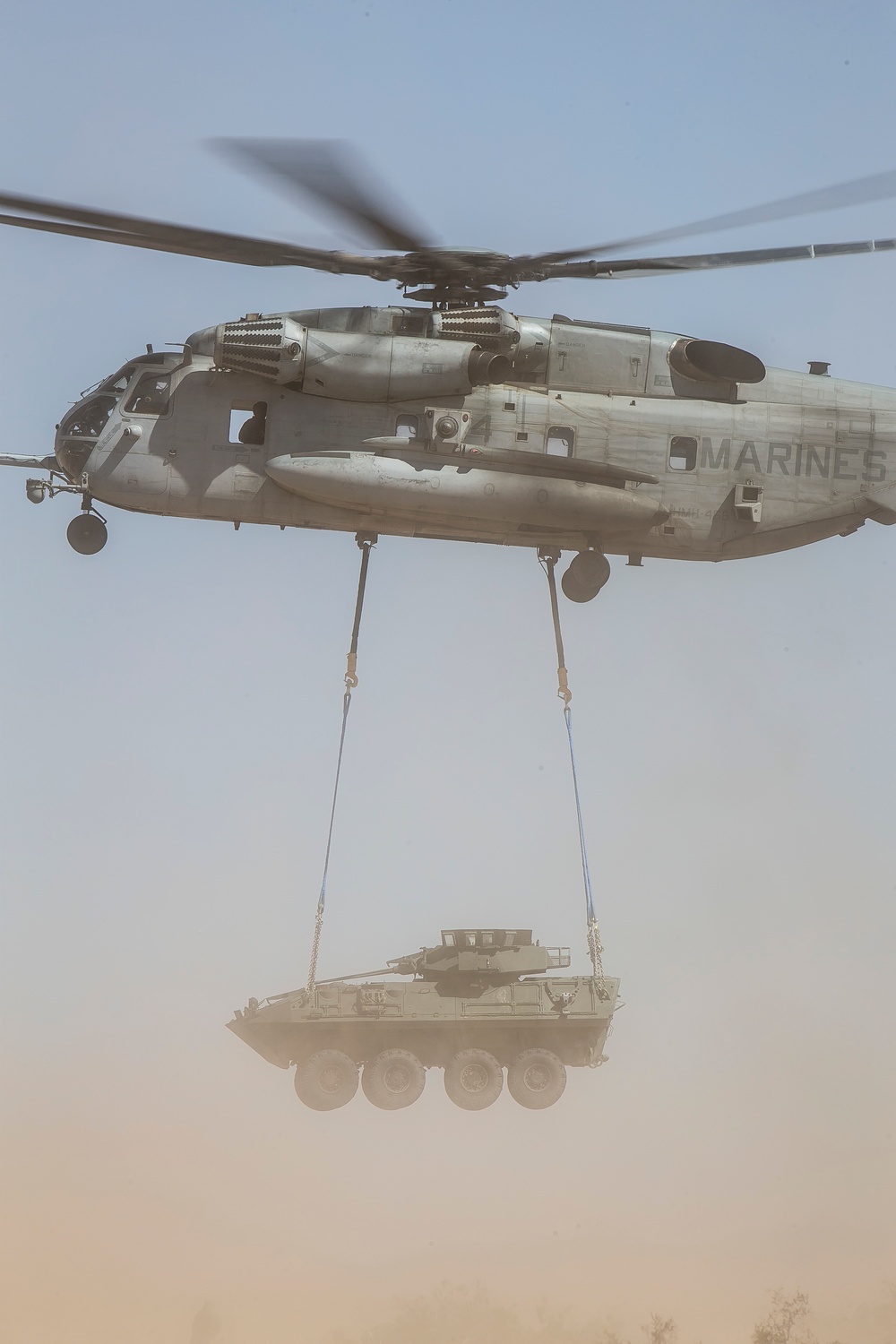 CH-53 External Lift Exercise