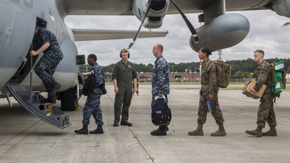 VMGR-252 Supports Hurricane Relief Efforts