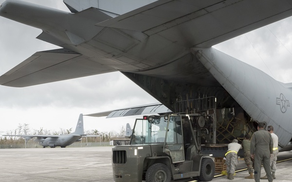 National Guard Delivers Emergency Supplies to Virgin Islands