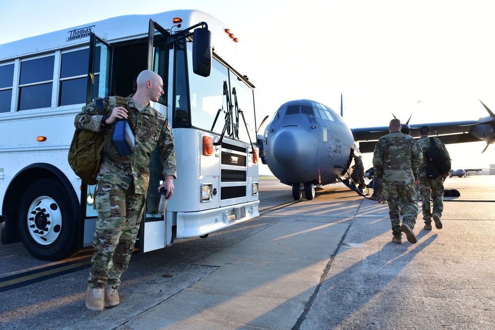 61st Airlift Squadron deploys