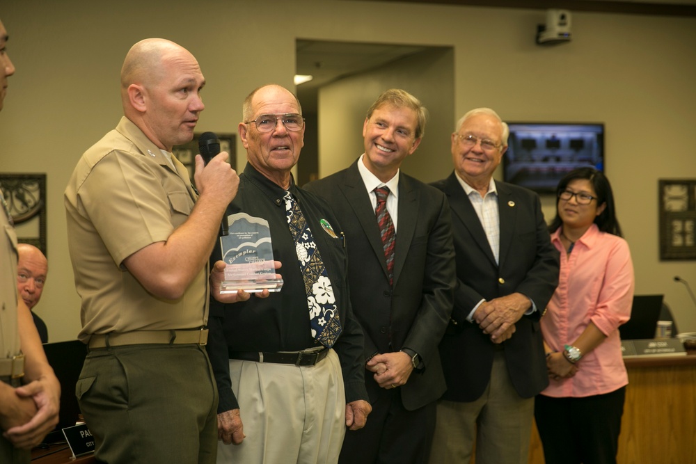 Combat Center awarded for utilizing “green energy”