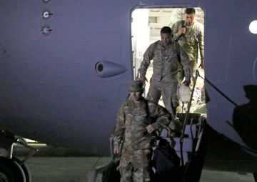 4th Infantry Division’s Sustainment Brigade soldiers arrive on Saint Thomas