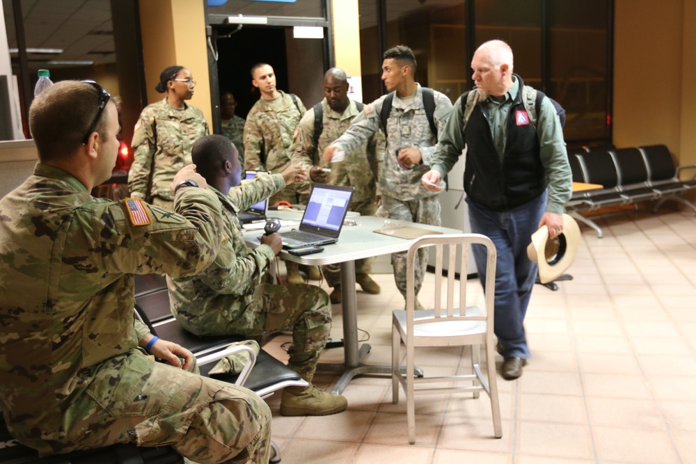 4th Infantry Division’s Sustainment Brigade soldiers arrive on Saint Thomas