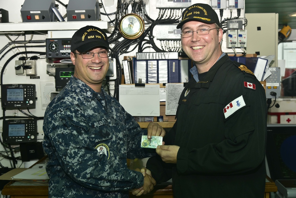 Royal Canadian Navy Sailor Exchange