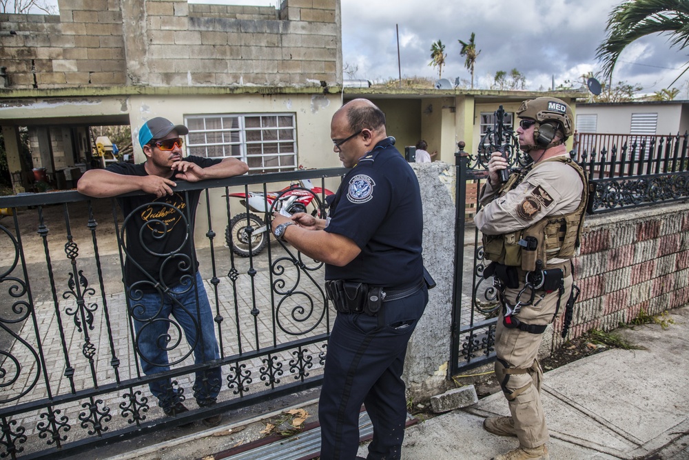 CBP conducts humanitarian operations in wake of Hurricane Maria