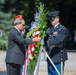 His Excellency Peter M. Christian, President of the Federated States of Micronesia, Participates in a Wreath-Laying Ceremony at the Tomb of the Unknown Soldier