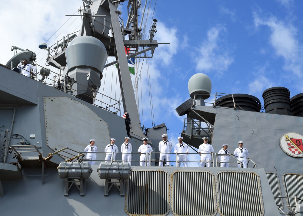 USS Hopper Departs for Western Pacific and Middle Eastern Deployment