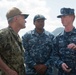 U.S. 7th Fleet Commander visits Sasebo based ships