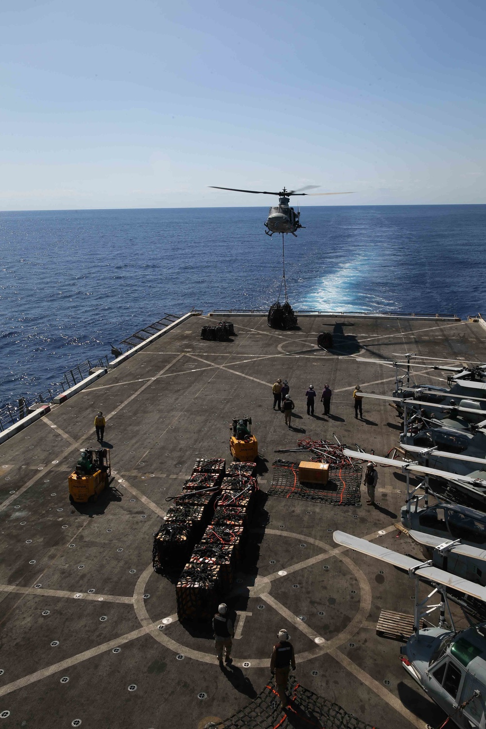 USS San Diego (LPD 22) Replenishment At Sea