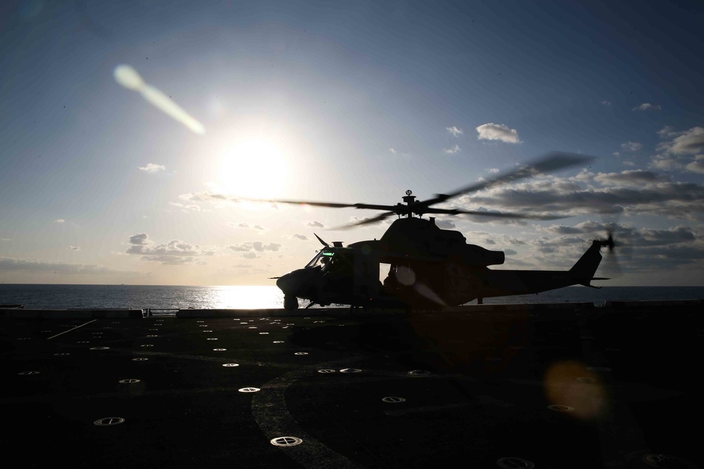 USS San Diego (LPD 22) Replenishment At Sea