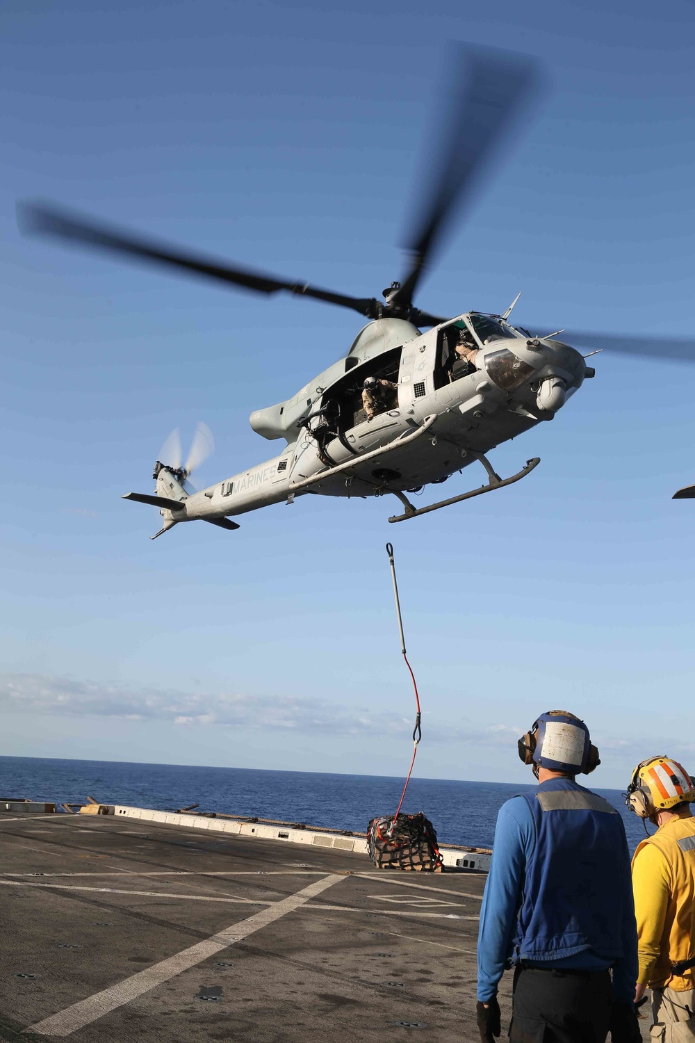 USS San Diego (LPD 22) Replenishment At Sea