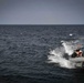 Rigid hull inflatable boat from USS Oscar Austin.