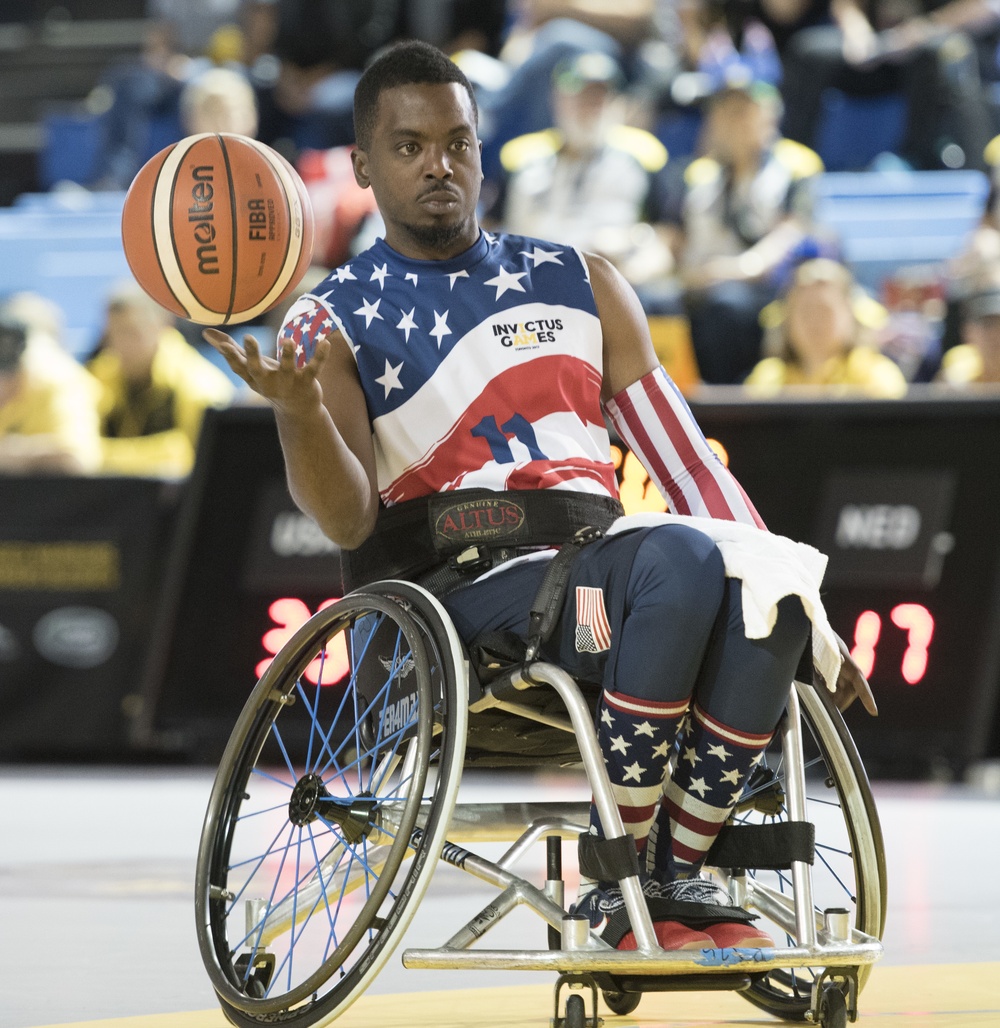 Wheelchair Basketball at Invictus Games 2017