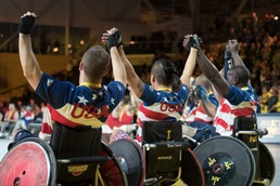 Wheelchair Rugby Semi-finals at Invictus Games 2017
