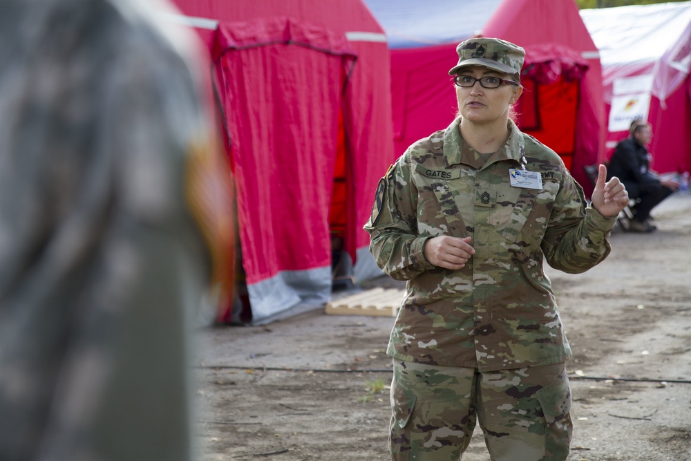 EADRCC's &quot;Bosna I Hercegovina 2017&quot; field exercise day 1