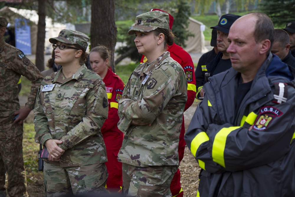 EADRCC's &quot;Bosna I Hercegovina 2017&quot; field exercise day 1