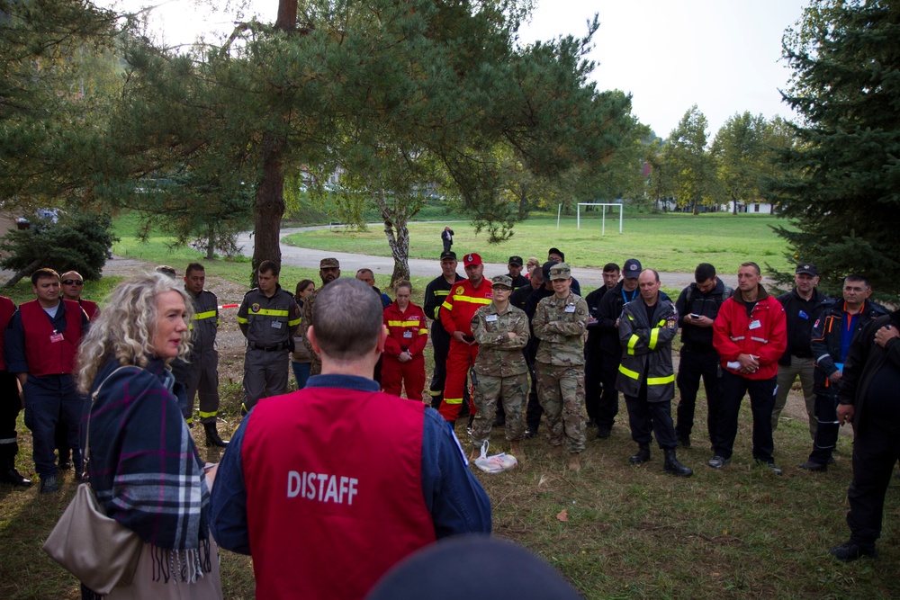 EADRCC's &quot;Bosna I Hercegovina 2017&quot; field exercise day 1