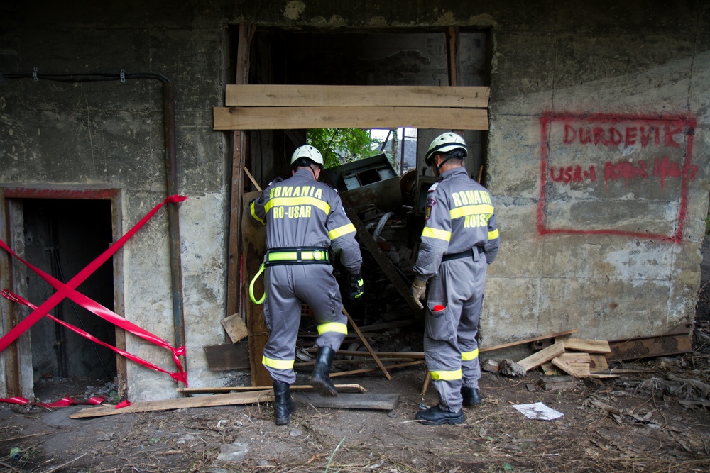 EADRCC's "Bosna I Hercegovina 2017" field exercise day 2