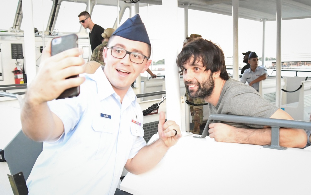 Los Angeles Clippers Visit USS Arizona Memorial