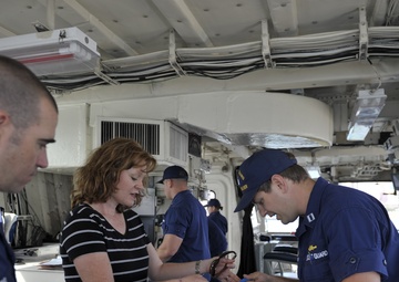 Spouses to the rescue; snacks on deck