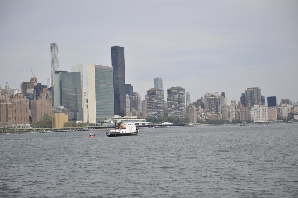 Providing maritime security for UNGA 72
