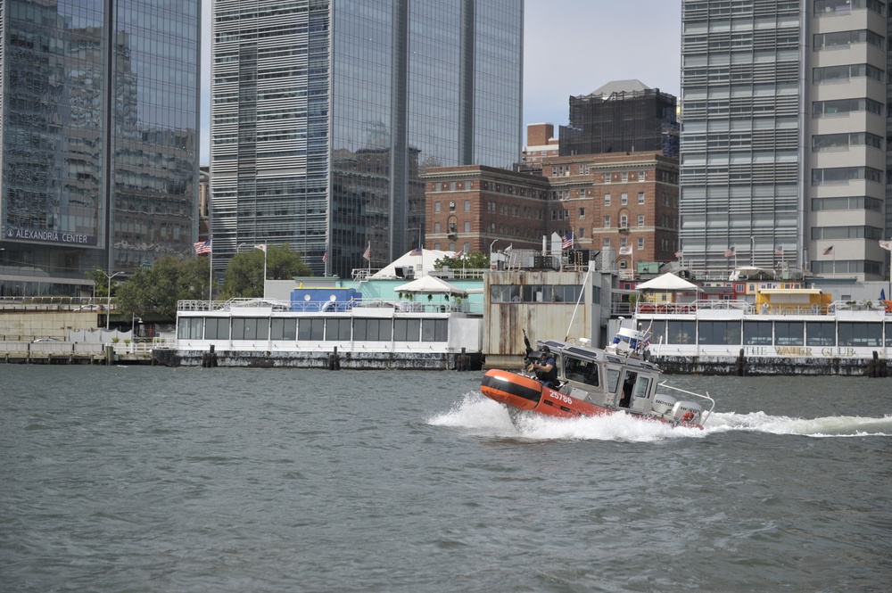 Providing maritime security for UNGA 72