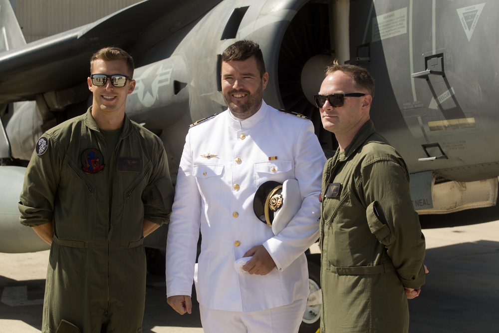 SPMAGTF-CR-AF Osprey and 24th MEU Harrier Part of Spanish 100-YearAviation Static Display
