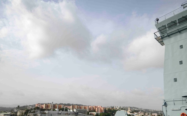 USNS Spearhead Visits Martinique Amid Hurricane Irma Relief Support