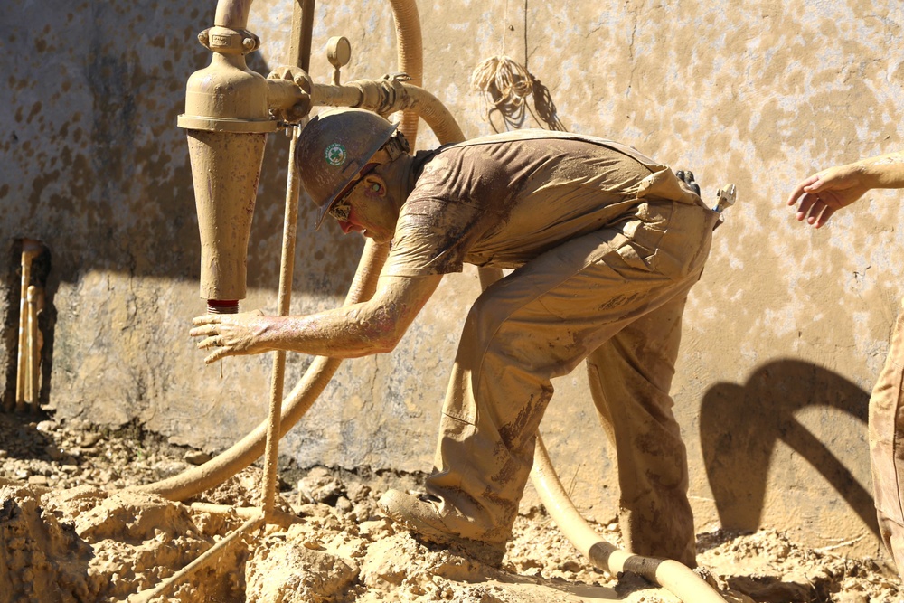 SPS 17 Seabees Drill Water Wells in Guatemala