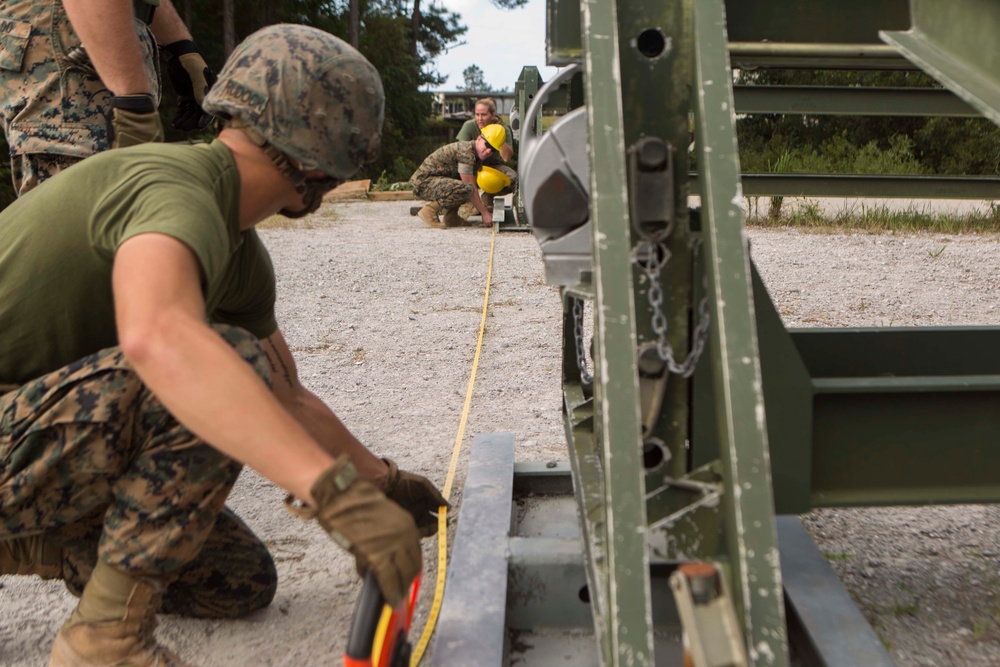 Command and construct: 8th ESB conducts bridge commanders course