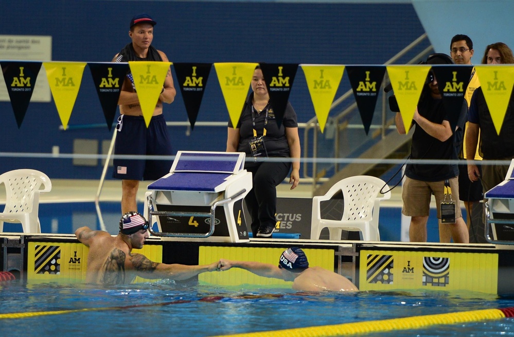 Swimming preliminaries at 2017 Invictus Games