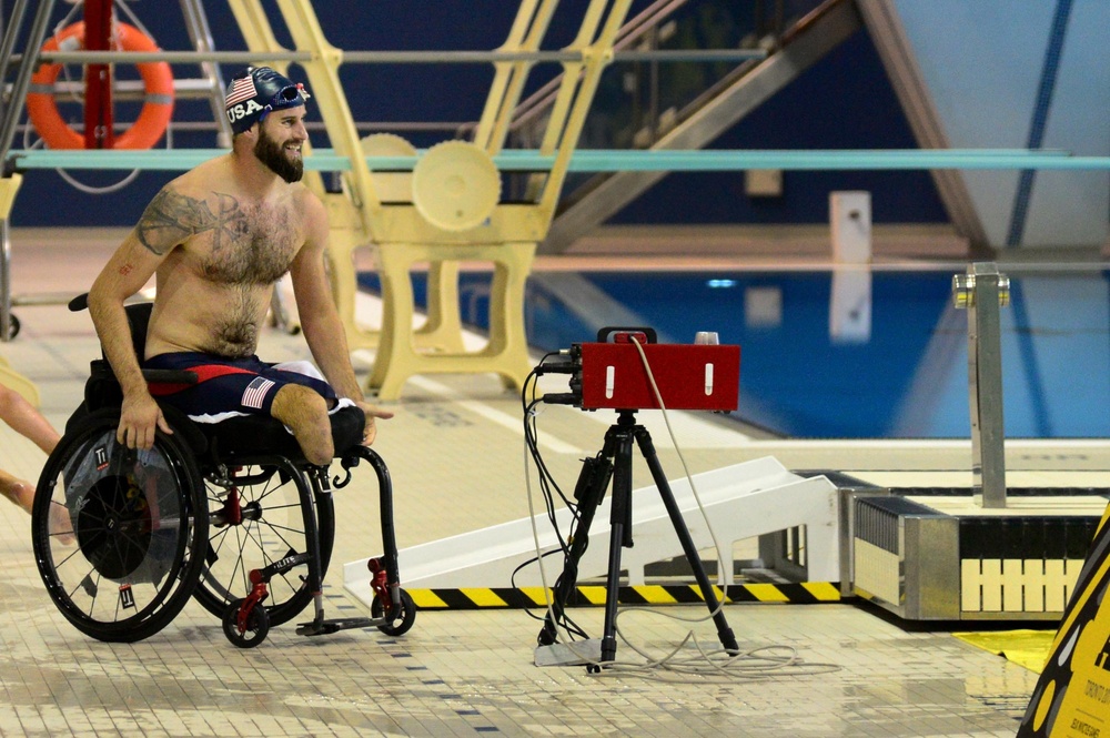 Swimming preliminaries at 2017 Invictus Games