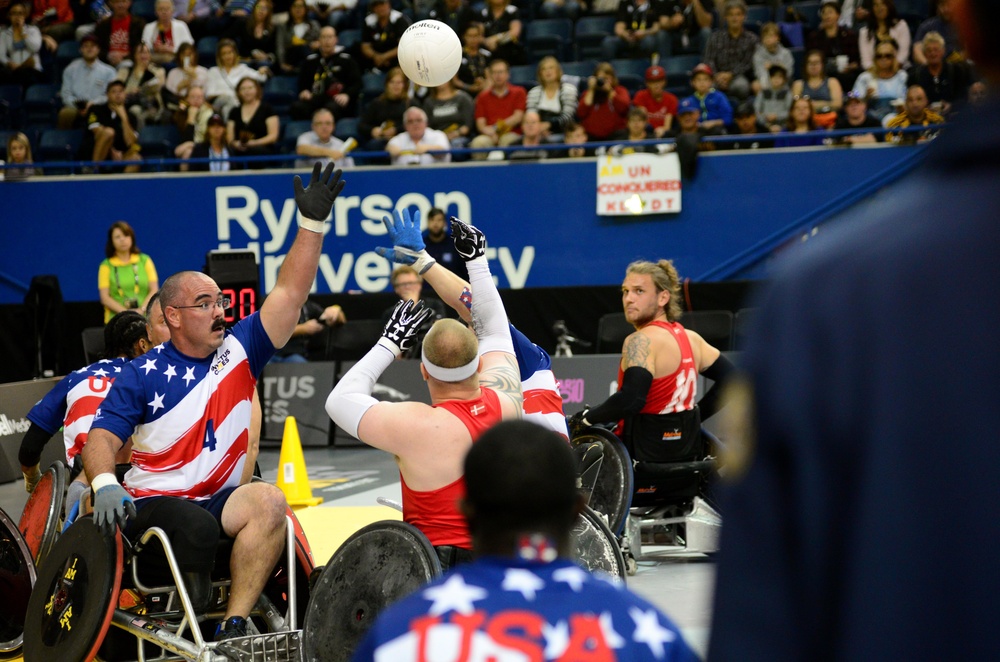 Wheelchair rugby finals at 2017 Invictus Games