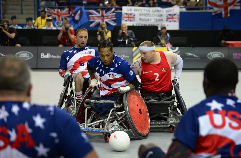 Wheelchair rugby finals at 2017 Invictus Games