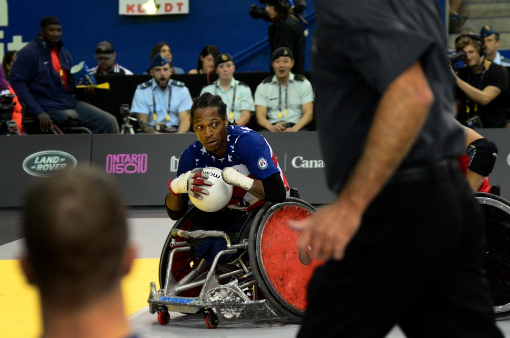 Wheelchair rugby finals at 2017 Invictus Games