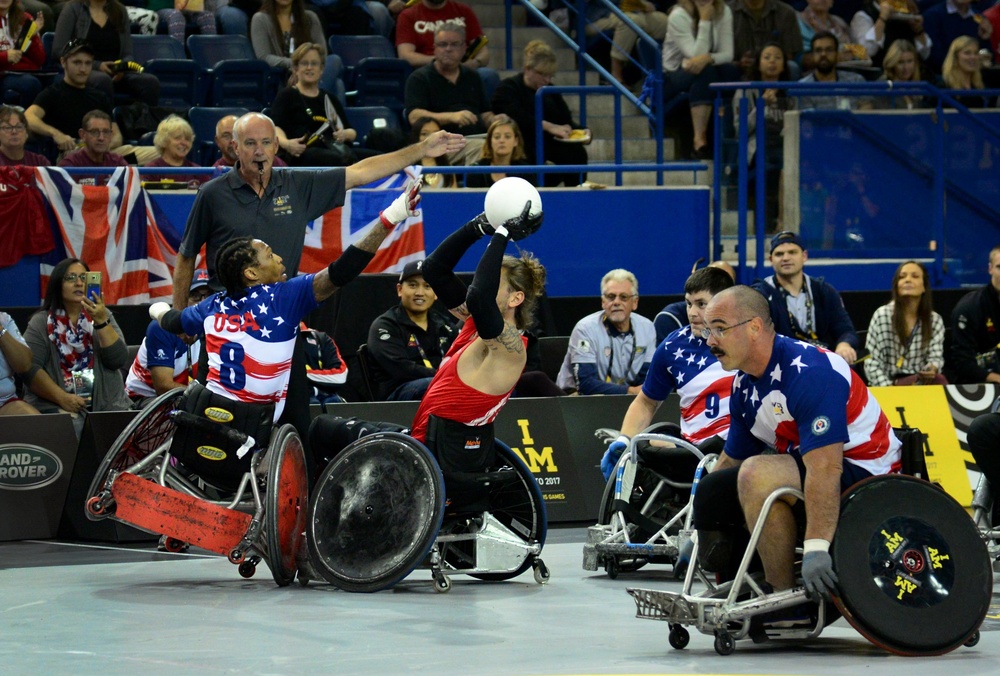 Wheelchair rugby finals at 2017 Invictus Games