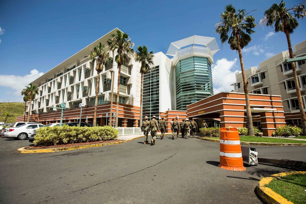 U.S. Marines, Sailors continue assessment of hospitals in Puerto Rico