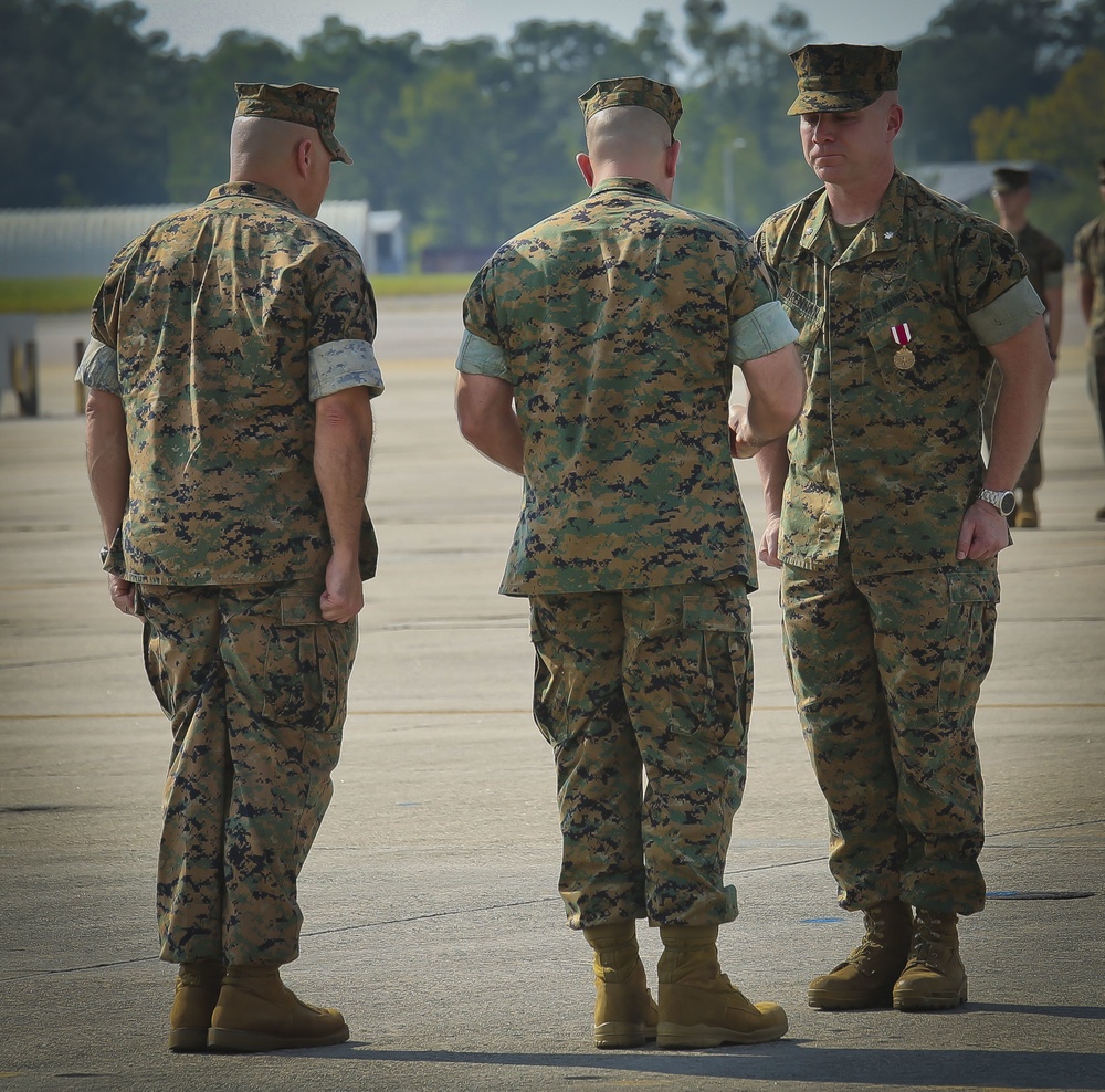 MCAS Beaufort bids farewell to VMFA-122