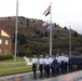 Coast Guard Kodiak-based chiefs present morning colors for CCTI